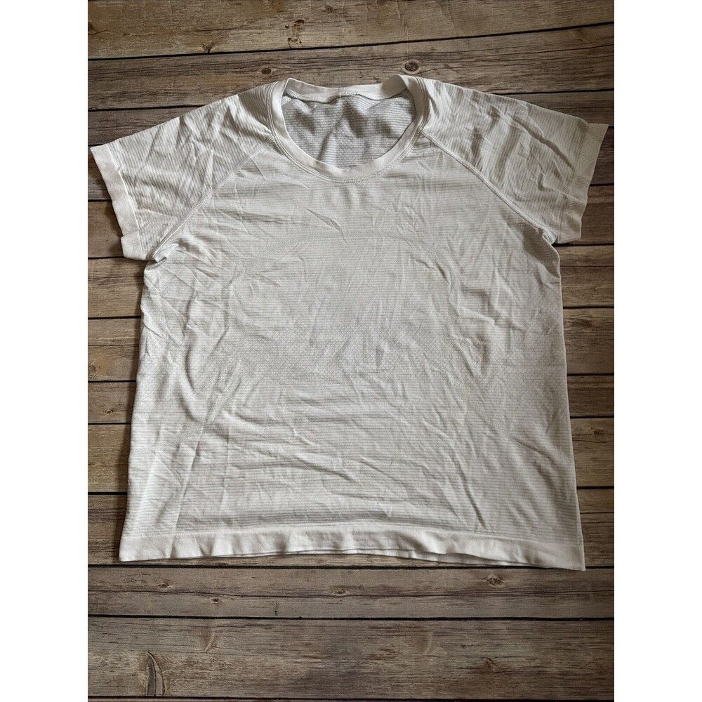 Lululemon Swiftly Tech Long Sleeve Shirt Women's Top White 12